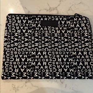 Marc by Marc Jacobs Dynamite Logo Neoprene 13" laptop case in black multi.